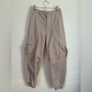 Abercrombie & Fitch Tan Cotton Cargo Pants